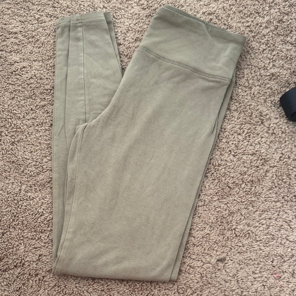 Olive Green Leggings
